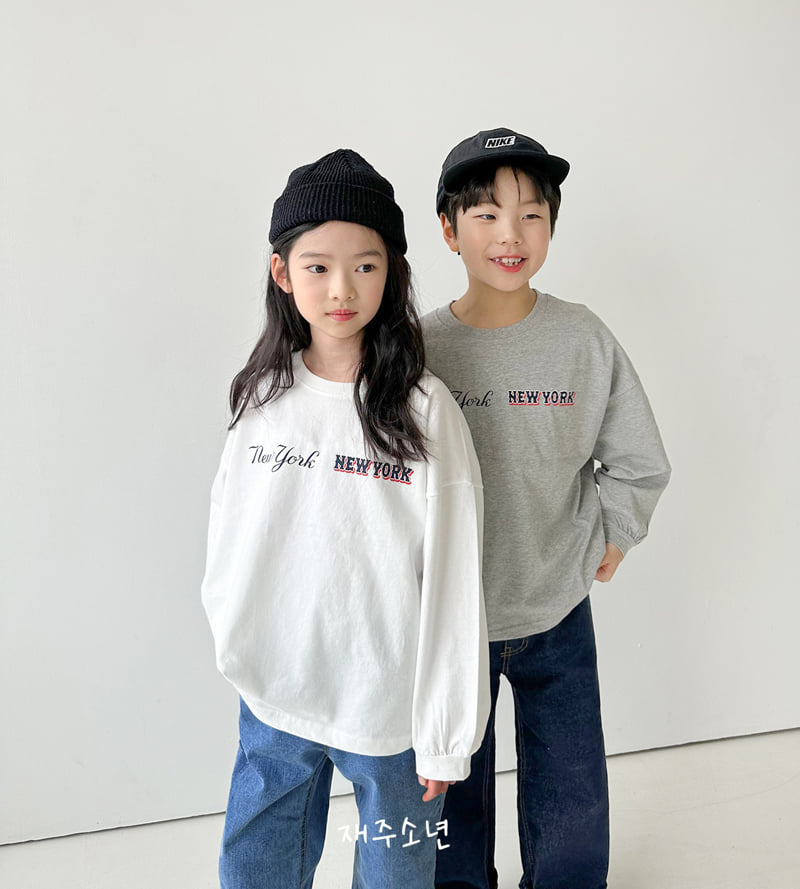 Witty Boy - Korean Children Fashion - #Kfashion4kids - New York Tee