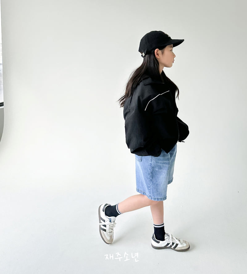 Witty Boy - Korean Children Fashion - #Kfashion4kids - Moment Denim Shorts - 10