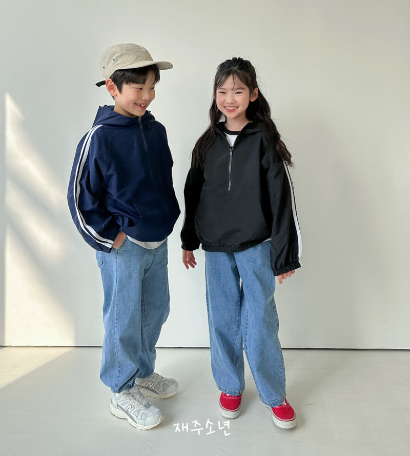 Witty Boy - Korean Children Fashion - #Kfashion4kids - High Tension Denim Pants - 9