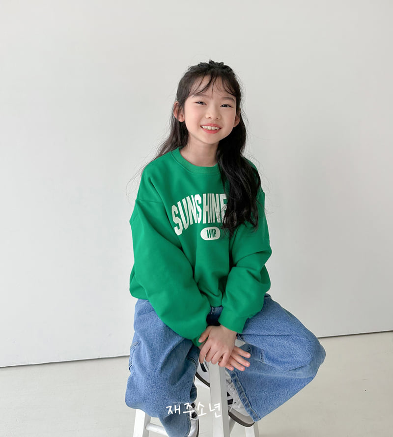 Witty Boy - Korean Children Fashion - #childofig - Sunshine Sweatshirts - 5