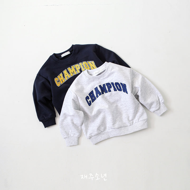 Witty Boy - Korean Children Fashion - #prettylittlegirls - Champion Sweatshirts - 4