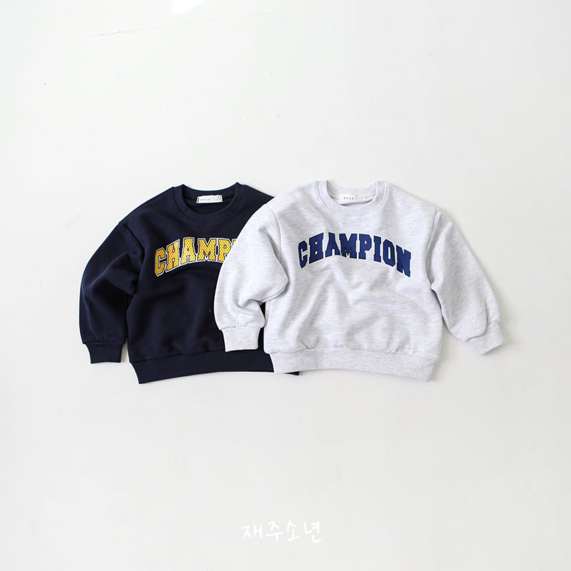 Witty Boy - Korean Children Fashion - #childofig - Champion Sweatshirts - 5