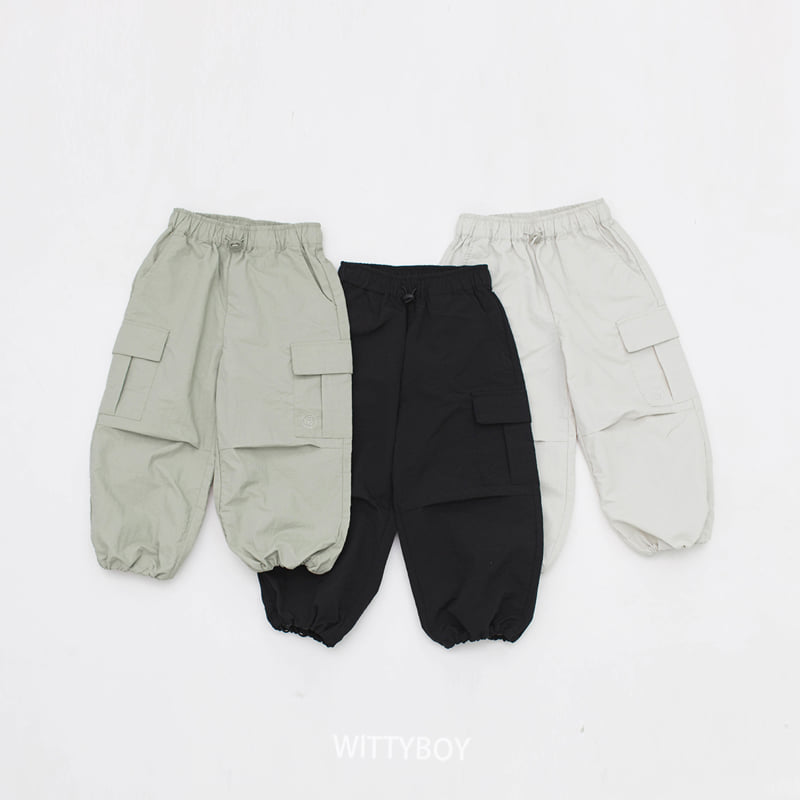 Witty Boy - Korean Children Fashion - #stylishchildhood - Beginning Cargo Pants - 4