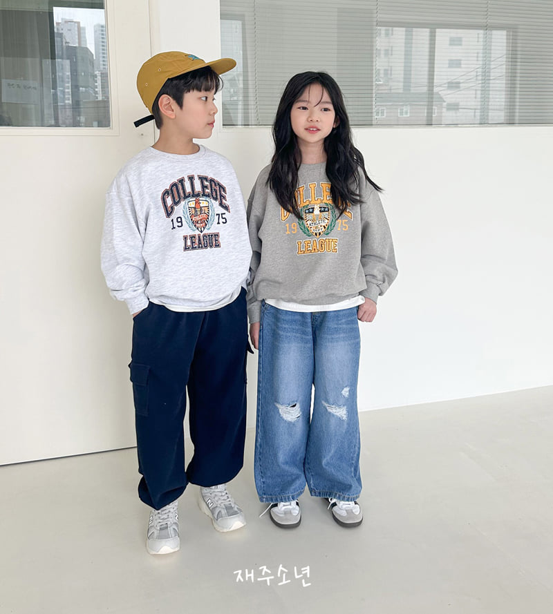 Witty Boy - Korean Children Fashion - #childrensboutique - League Sweatshirts - 3