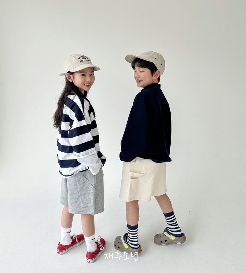 Witty Boy - Korean Children Fashion - #childrensboutique - Wonder Carpenter Shorts - 5