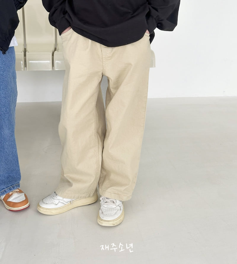 Witty Boy - Korean Children Fashion - #childofig - True Carfender Denim Pants - 4