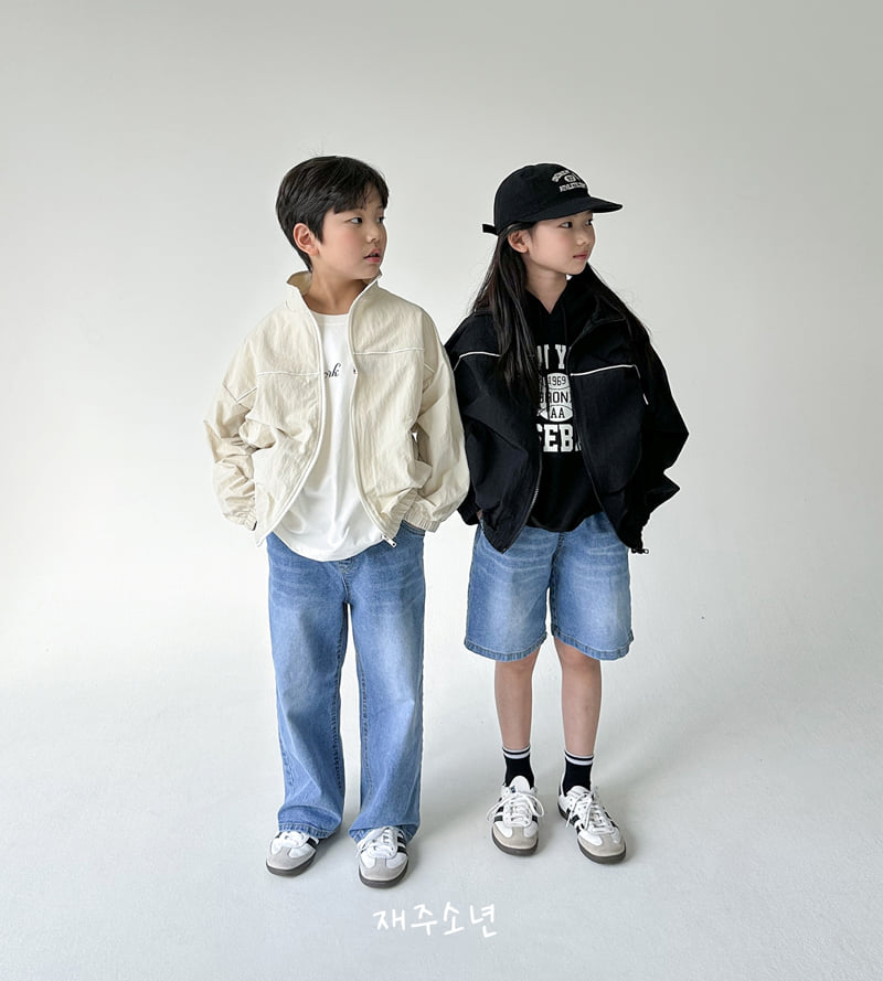 Witty Boy - Korean Children Fashion - #childrensboutique - Moment Denim Shorts - 3