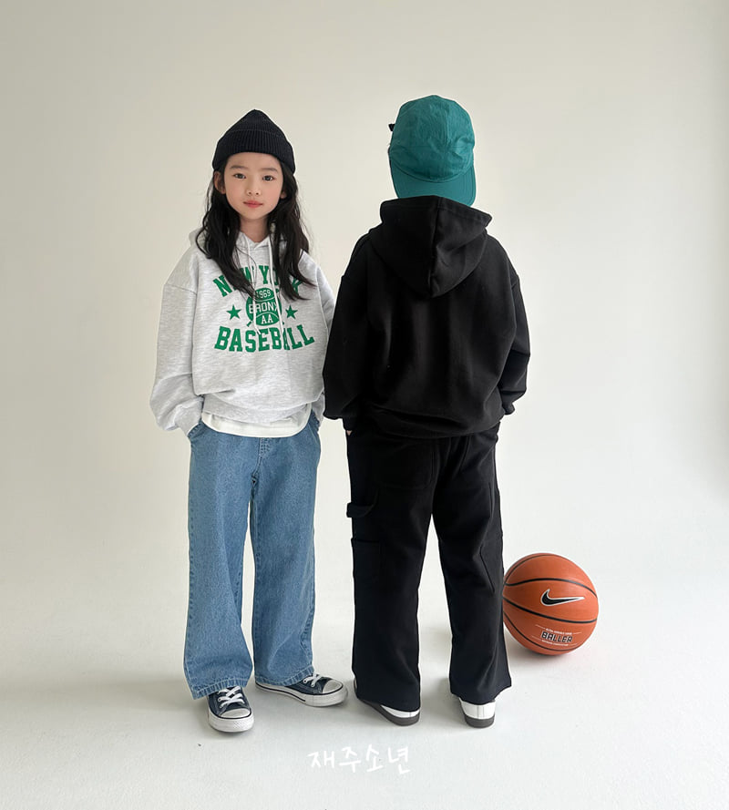 Witty Boy - Korean Children Fashion - #childrensboutique - Hey Carfender Denim Pants - 9