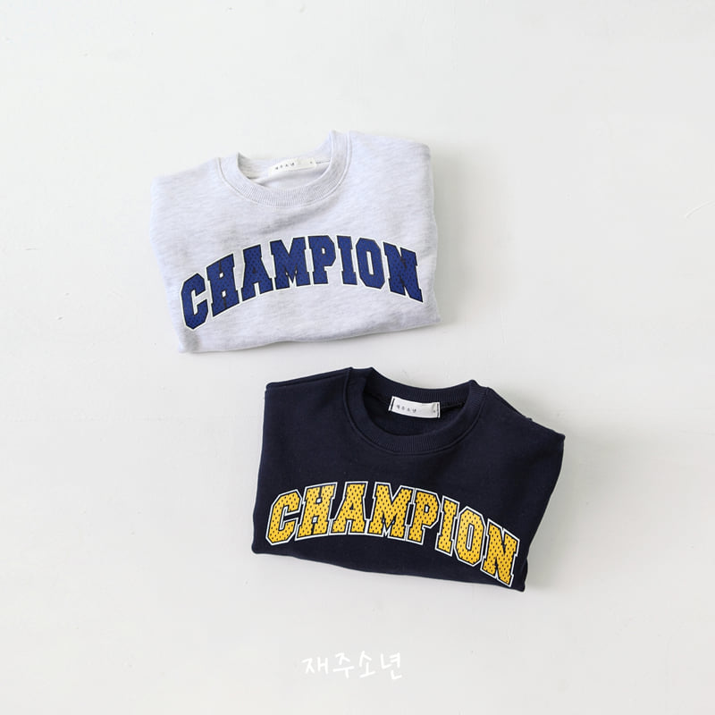 Witty Boy - Korean Children Fashion - #designkidswear - Champion Sweatshirts - 7