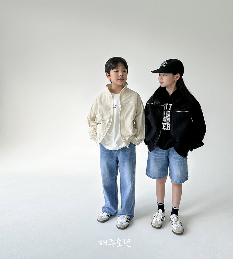 Witty Boy - Korean Children Fashion - #childrensboutique - Moment Denim Shorts - 4