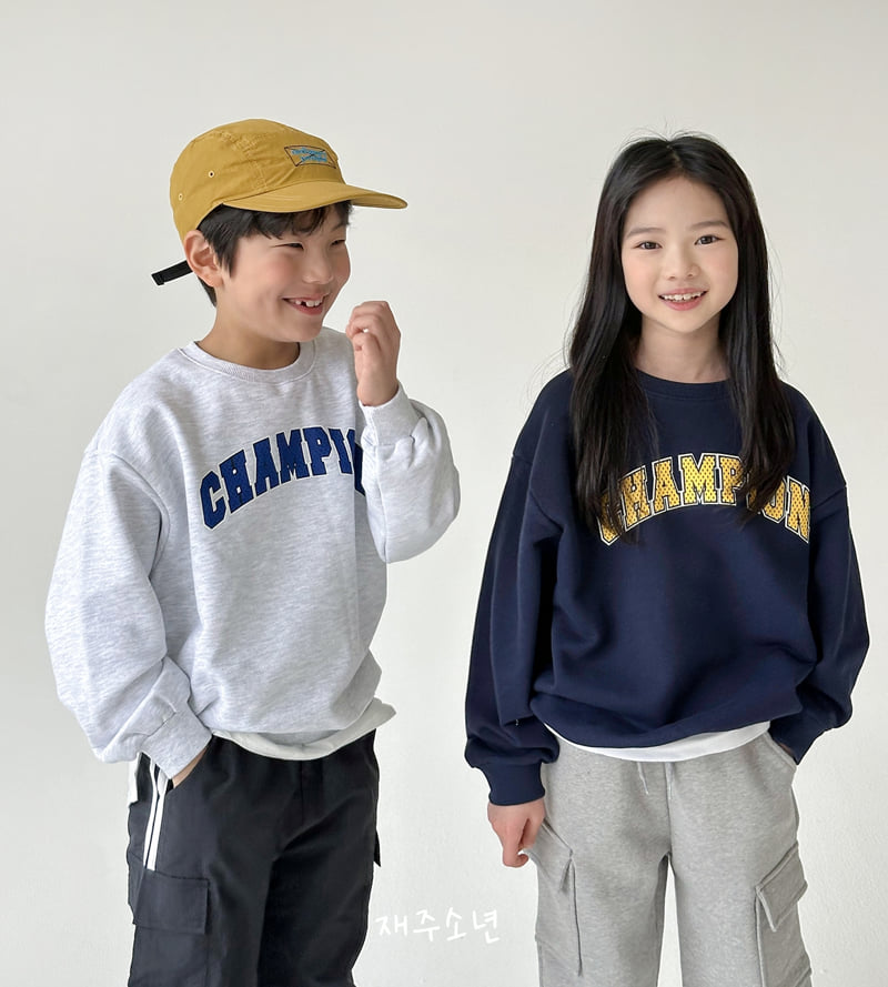Witty Boy - Korean Children Fashion - #discoveringself - Champion Sweatshirts - 8