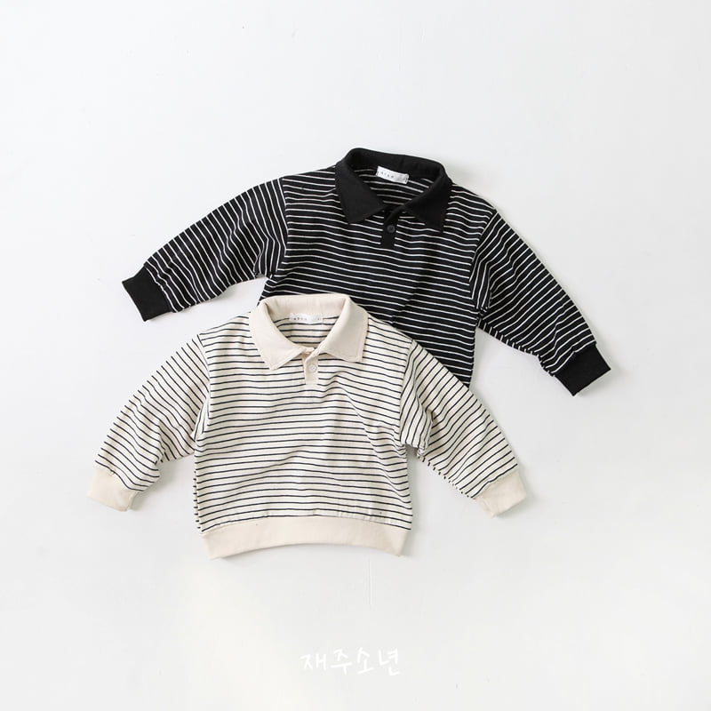 Witty Boy - Korean Children Fashion - #discoveringself - Latte Color Sweatshirts - 7