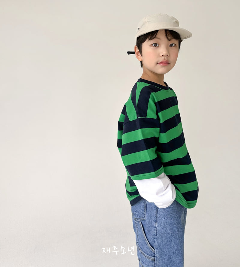 Witty Boy - Korean Children Fashion - #designkidswear - 84 Layered Tee - 4