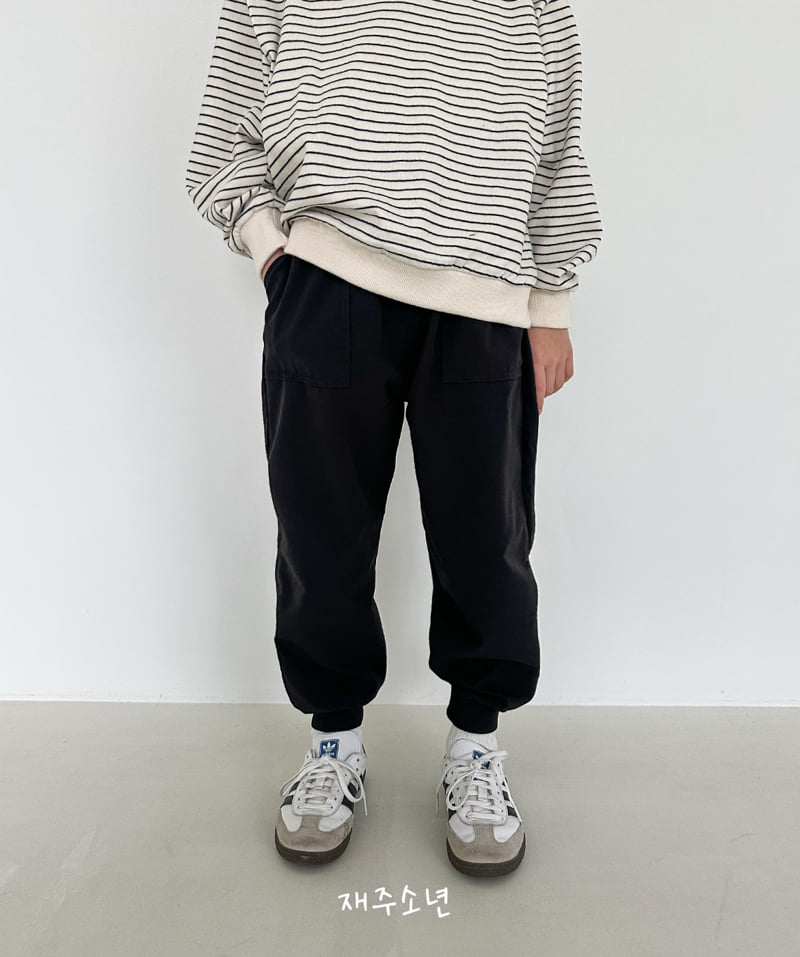 Witty Boy - Korean Children Fashion - #discoveringself - Caramel Jogger Pants - 10