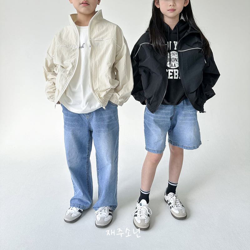 Witty Boy - Korean Children Fashion - #discoveringself - Moment Denim Shorts - 5