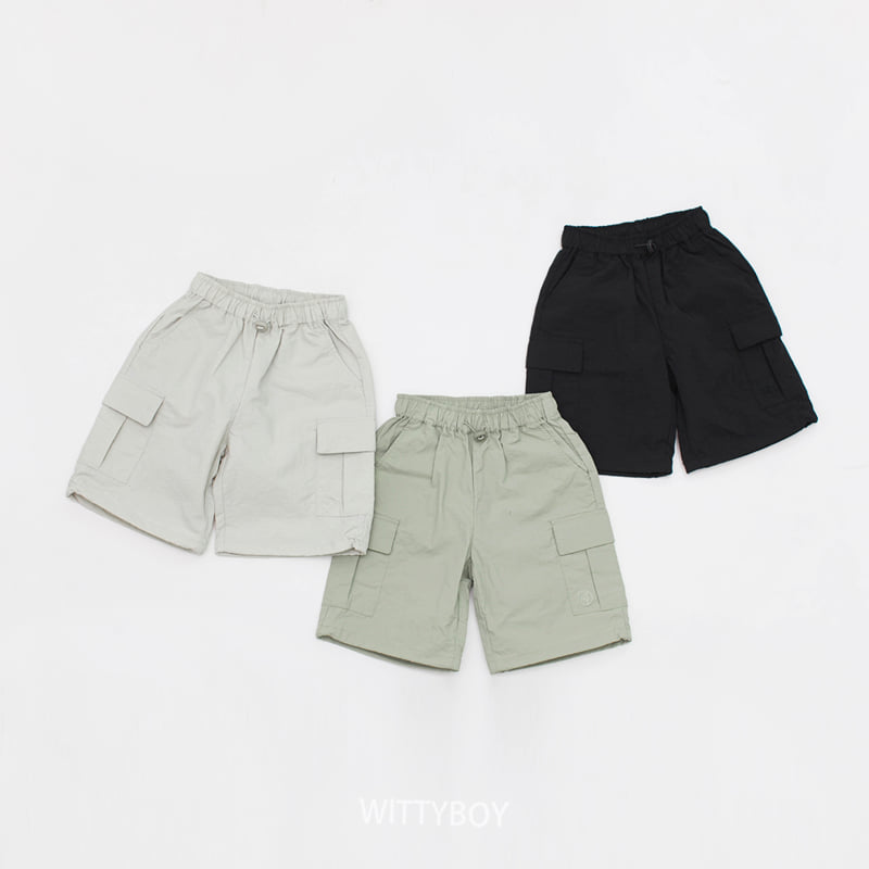 Witty Boy - Korean Children Fashion - #discoveringself - Beginning Cargo Shorts - 2