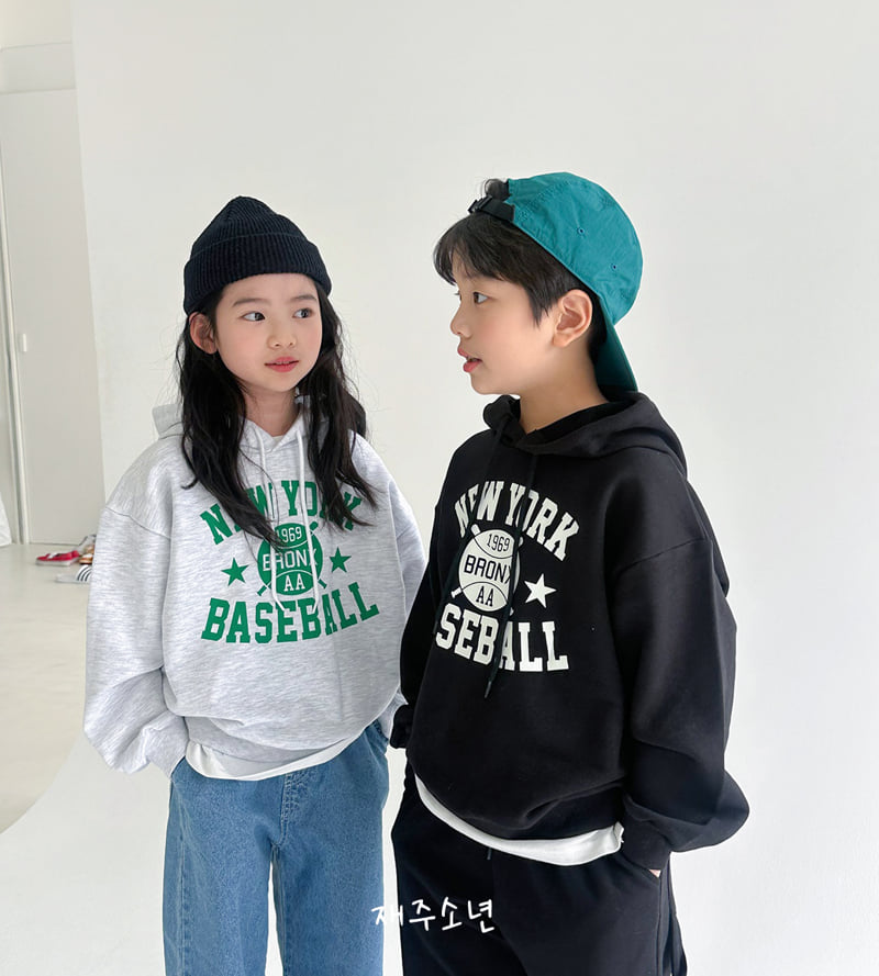 Witty Boy - Korean Children Fashion - #fashionkids - Bronx Hoodie - 5