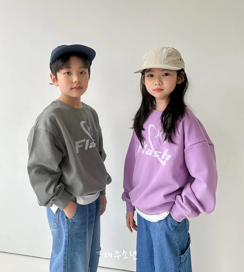 Witty Boy - Korean Children Fashion - #fashionkids - Flash Sweatshirts