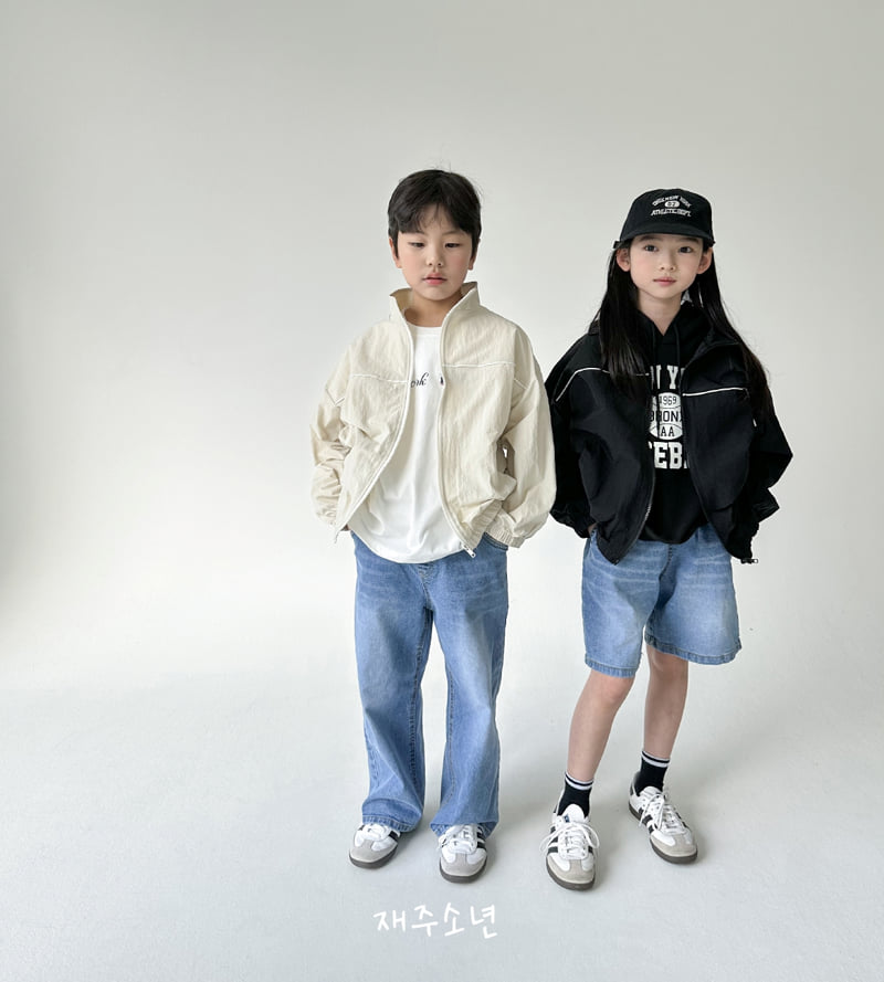 Witty Boy - Korean Children Fashion - #fashionkids - Moment Denim Shorts - 6
