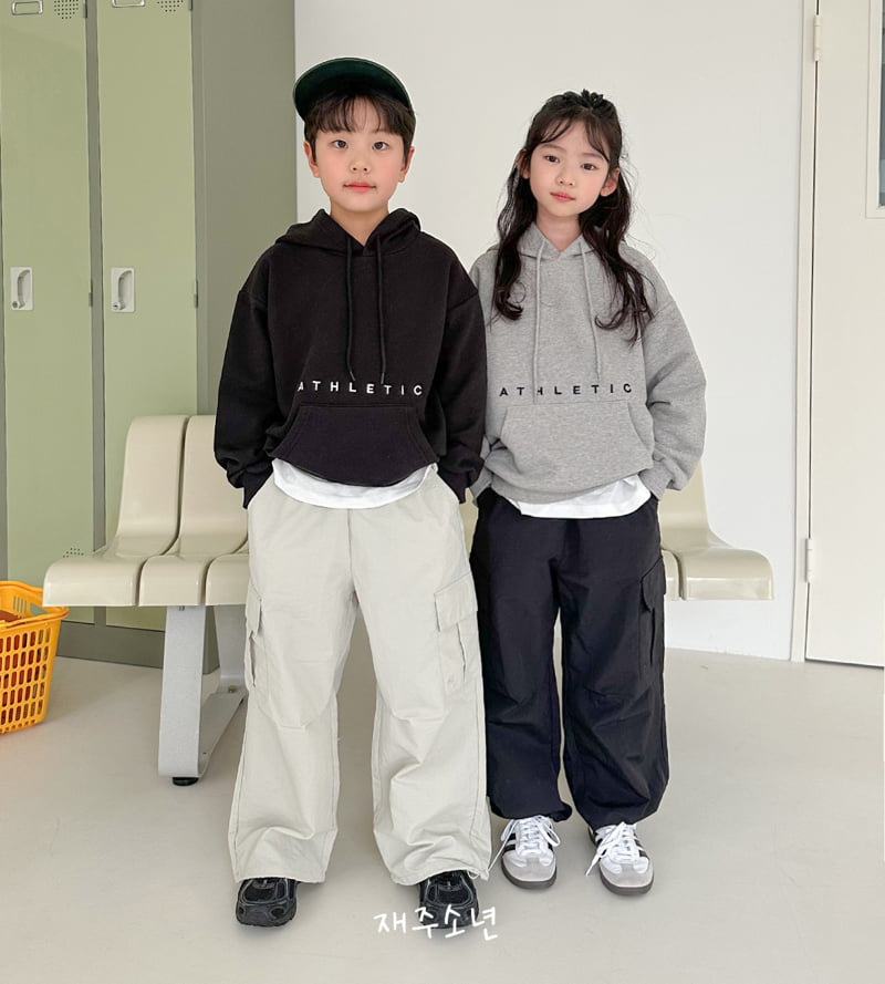 Witty Boy - Korean Children Fashion - #kidsshorts - Sporty Hoodie - 8