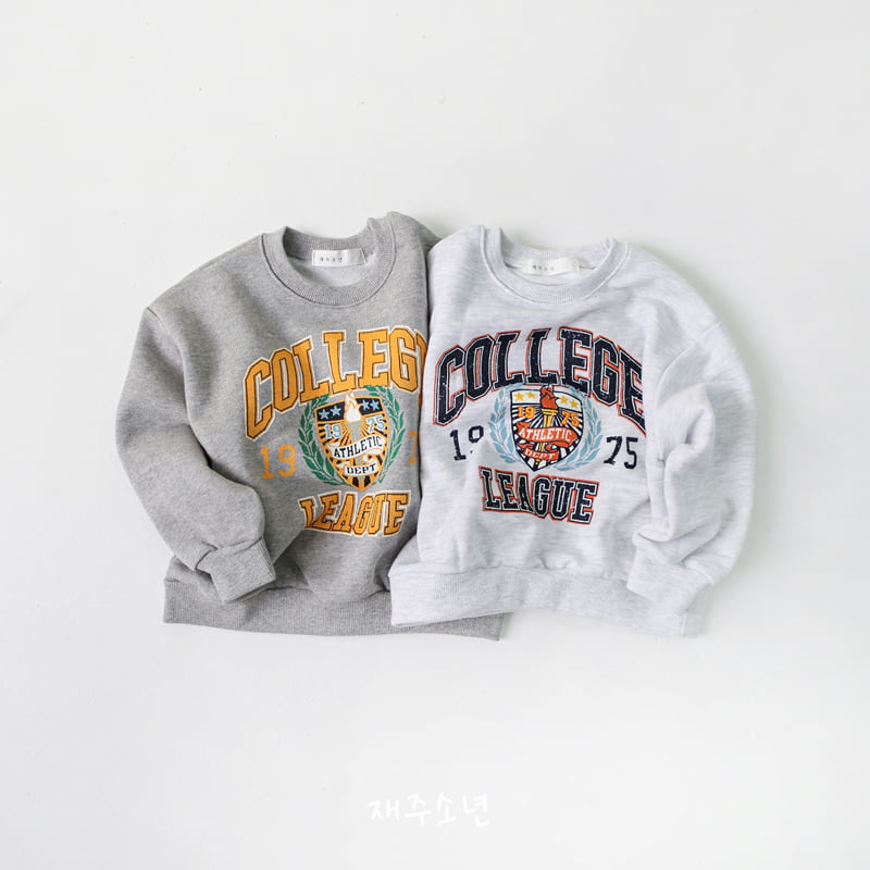 Witty Boy - Korean Children Fashion - #kidsshorts - League Sweatshirts - 7