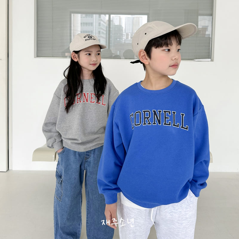 Witty Boy - Korean Children Fashion - #kidsshorts - Cornel Sweatshirts - 5