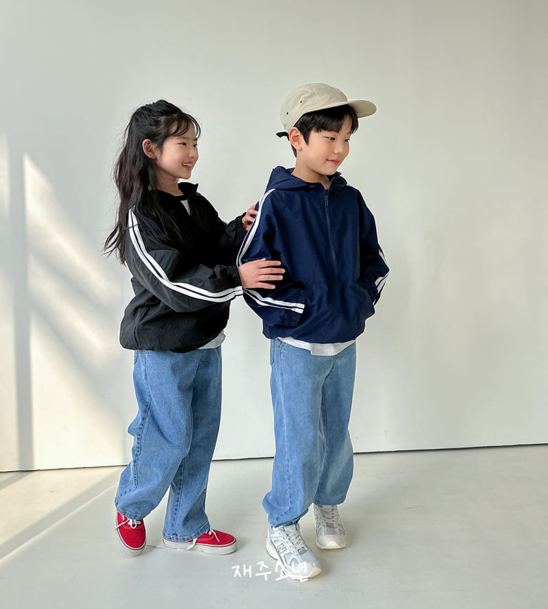 Witty Boy - Korean Children Fashion - #kidsshorts - High Tension Denim Pants - 6