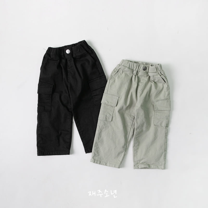 Witty Boy - Korean Children Fashion - #kidsshorts - Joy Cargo Pants - 2