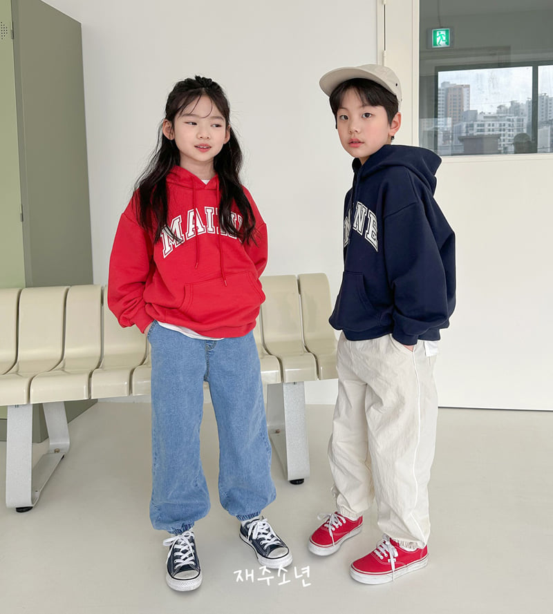 Witty Boy - Korean Children Fashion - #kidsstore - Main Hoodie - 5