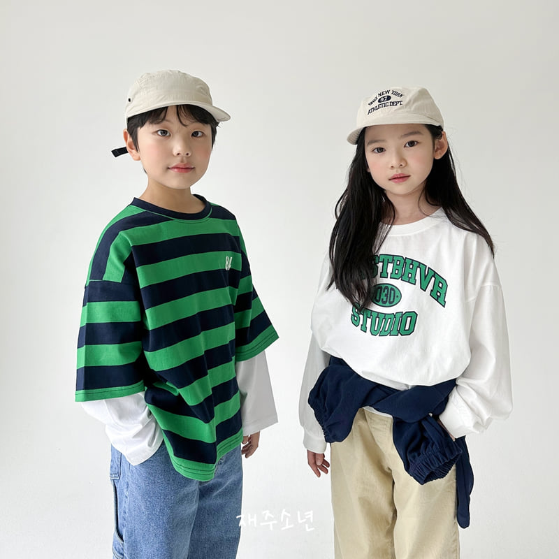 Witty Boy - Korean Children Fashion - #kidsstore - 84 Layered Tee - 7