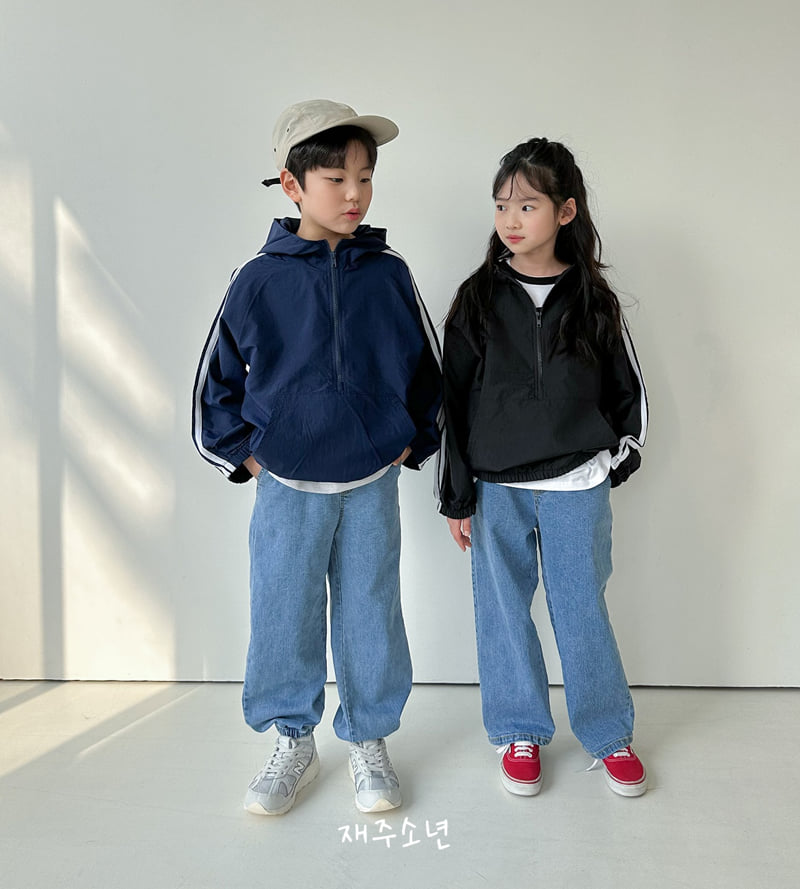 Witty Boy - Korean Children Fashion - #kidsstore - High Tension Denim Pants - 7