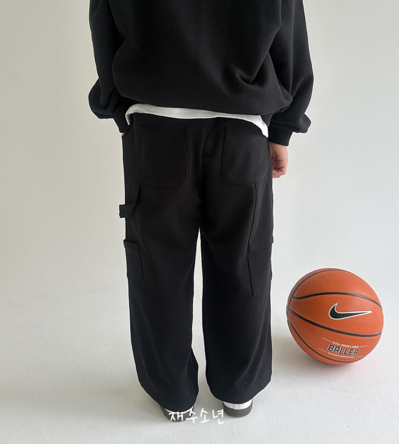 Witty Boy - Korean Children Fashion - #kidsstore - Wonder Carpenter Training Pants - 7