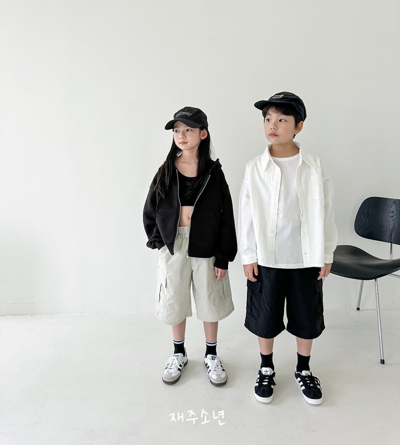 Witty Boy - Korean Children Fashion - #kidzfashiontrend - Kevin Hooded Zip-up Jacket - 5