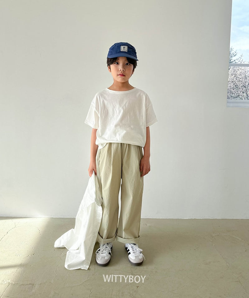 Witty Boy - Korean Children Fashion - #kidzfashiontrend - Inner Short Sleeve Tee - 3