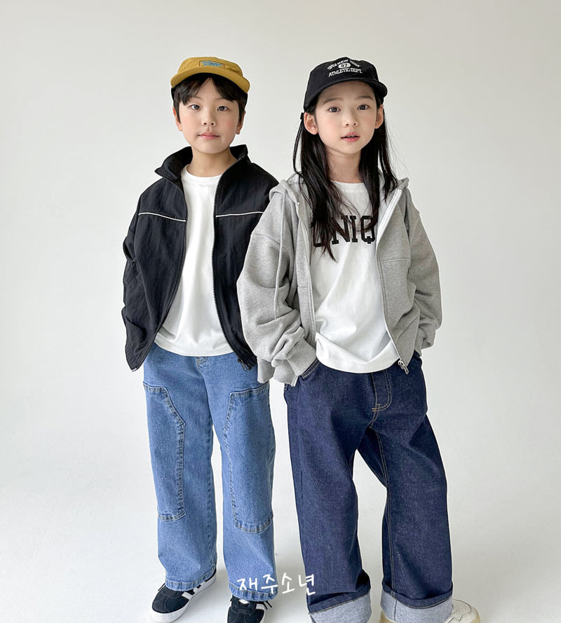 Witty Boy - Korean Children Fashion - #kidzfashiontrend - Hip Selvedge Pants - 3