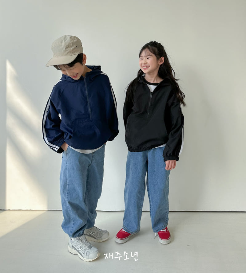 Witty Boy - Korean Children Fashion - #kidzfashiontrend - High Tension Denim Pants - 8
