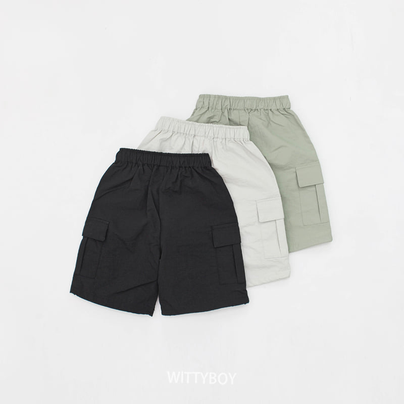 Witty Boy - Korean Children Fashion - #kidzfashiontrend - Beginning Cargo Shorts - 6