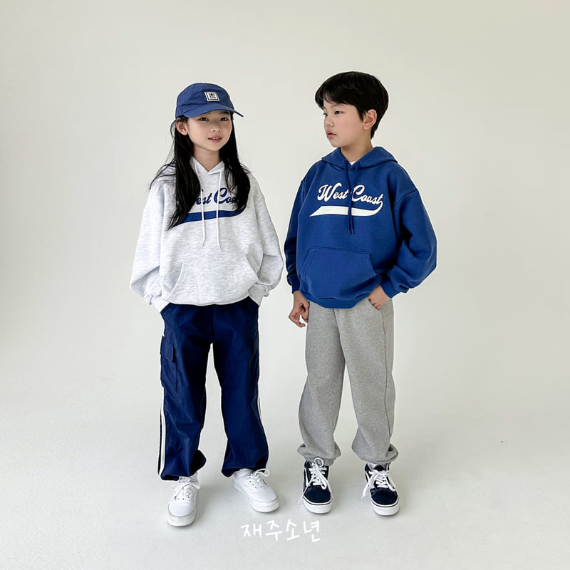 Witty Boy - Korean Children Fashion - #littlefashionista - Coast Hoodie - 2