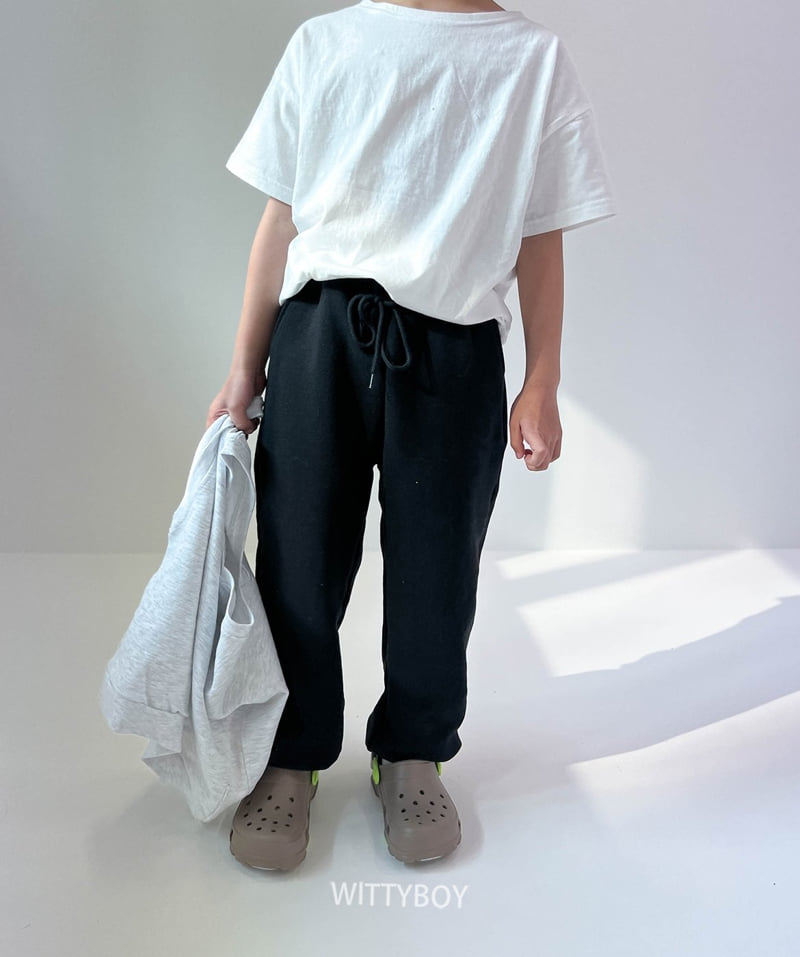 Witty Boy - Korean Children Fashion - #littlefashionista - Inner Short Sleeve Tee - 5