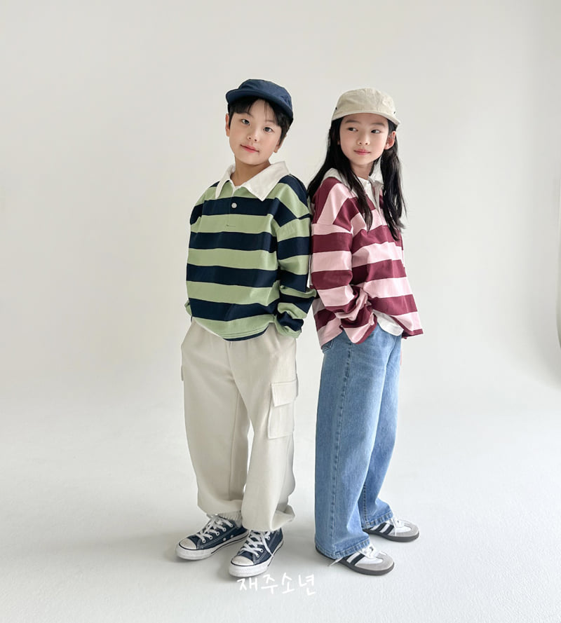 Witty Boy - Korean Children Fashion - #Kfashion4kids - Lauren Collar Tee - 4