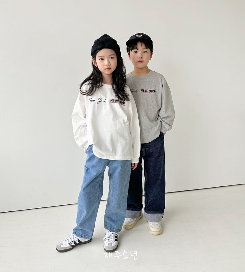 Witty Boy - Korean Children Fashion - #littlefashionista - New York Tee - 2