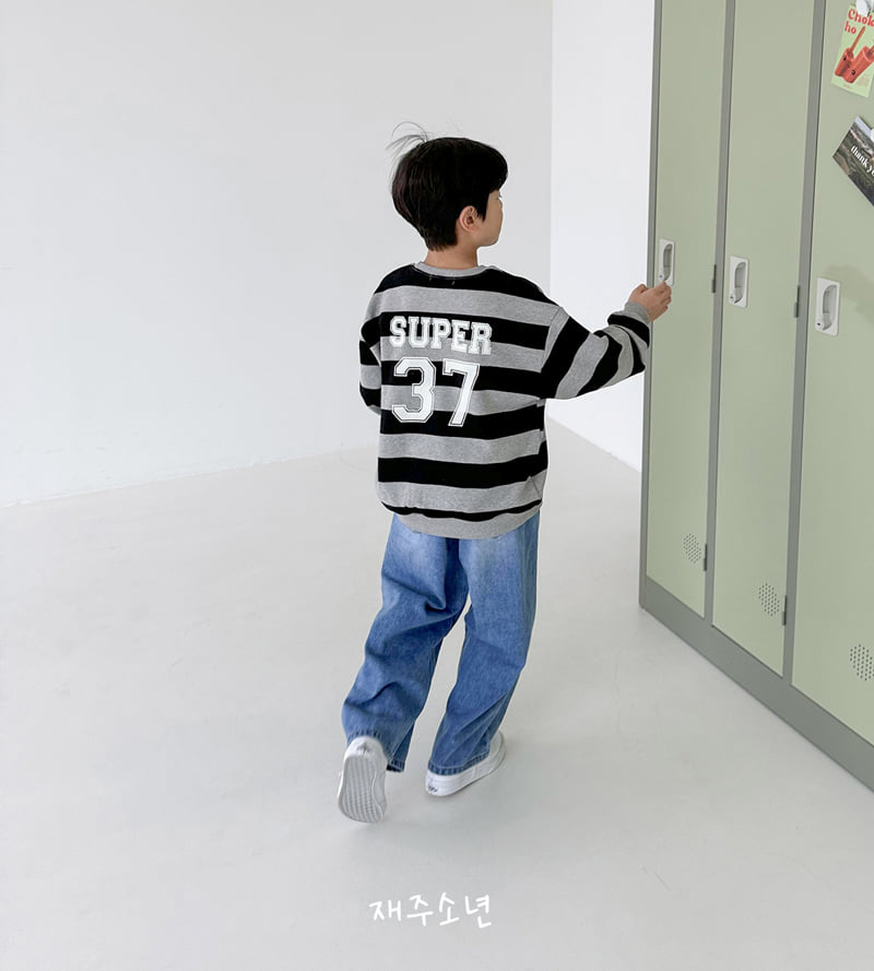 Witty Boy - Korean Children Fashion - #littlefashionista - Block ST Tee - 7