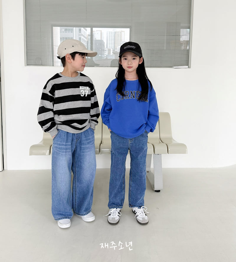 Witty Boy - Korean Children Fashion - #Kfashion4kids - Premium Denim Pants - 4