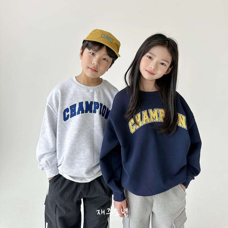 Witty Boy - Korean Children Fashion - #magicofchildhood - Champion Sweatshirts
