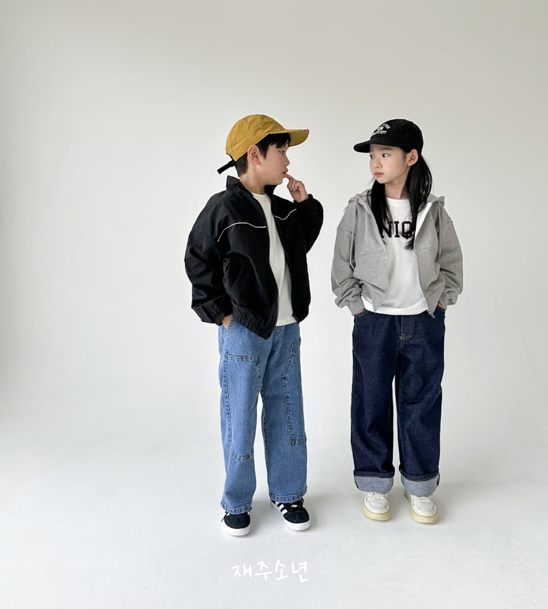 Witty Boy - Korean Children Fashion - #magicofchildhood - Kevin Hooded Zip-up Jacket - 8