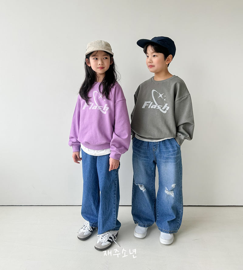 Witty Boy - Korean Children Fashion - #magicofchildhood - Flash Sweatshirts - 7