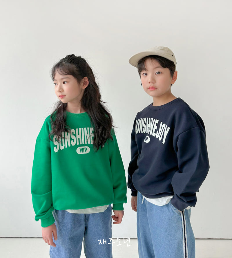 Witty Boy - Korean Children Fashion - #minifashionista - Sunshine Sweatshirts - 3
