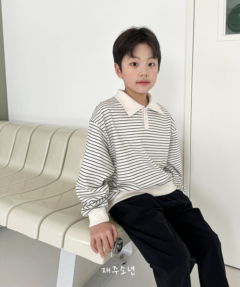 Witty Boy - Korean Children Fashion - #minifashionista - Latte Color Sweatshirts
