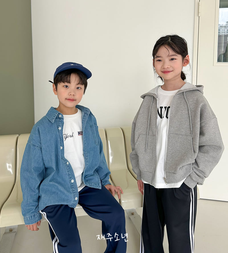 Witty Boy - Korean Children Fashion - #minifashionista - Kevin Hooded Zip-up Jacket - 9