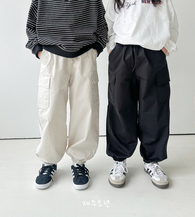 Witty Boy - Korean Children Fashion - #minifashionista - Mono Cargo Pants